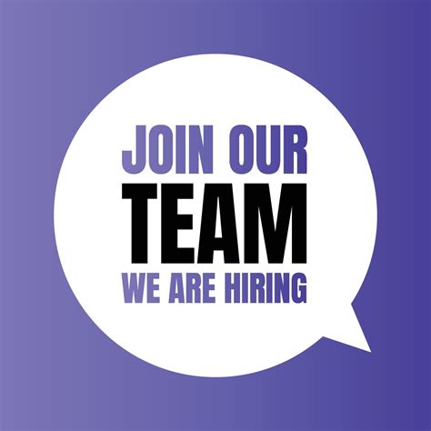 Join our team we are .